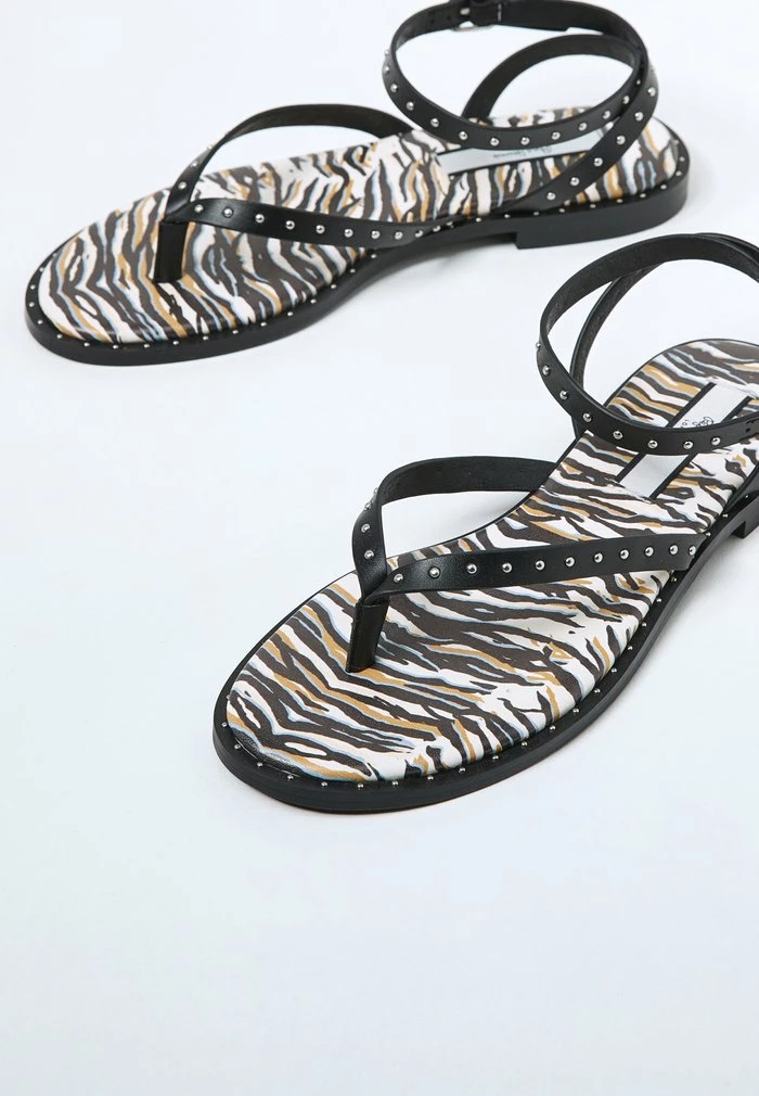 Pepe Jeans S SAVAGE - Tongs - Black Beige Light Brown 4 Pepe Jeans S SAVAGE - Tongs - Black Beige Light Brown – Image 4