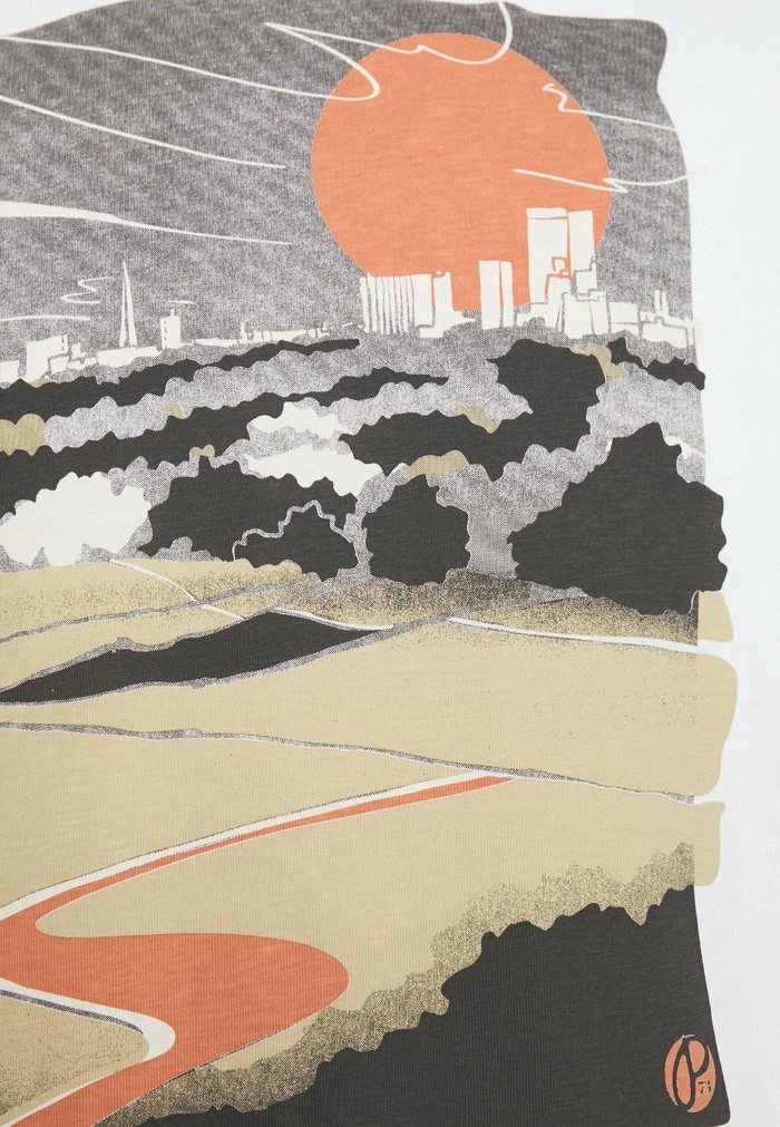 Pepe Jeans WAYNE - T-shirt Imprimé - White 3 Pepe Jeans WAYNE - T-shirt Imprimé - White – Image 3