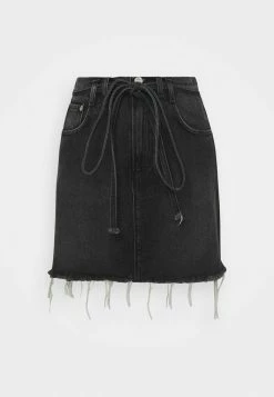 Pepe Jeans RACHEL SKIRT BELT - Minijupe - Denim