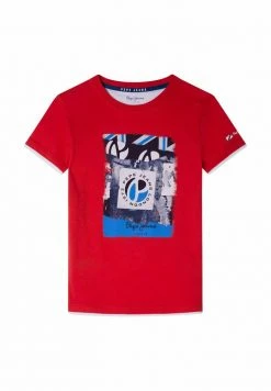 Pepe Jeans T-shirt Imprimé - Rot