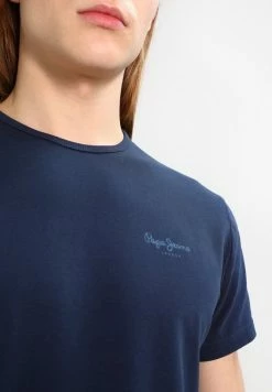Pepe Jeans ORIGINAL BASIC - T-shirt Basique - Azul Marino 8 Pepe Jeans ORIGINAL BASIC - T-shirt Basique - Azul Marino -Pepe Jeans Soldes Magasin 535d6729b4b040eabff3c5030da90f6f