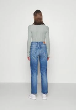 Pepe Jeans LEXI SKY HIGH - Jean Droit - Denim -Pepe Jeans Soldes Magasin 53678699b5c446f0b87c031b37f4d444