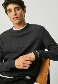 Pepe Jeans ANDRE - Pullover - Dark Grey Marl 8 Pepe Jeans ANDRE - Pullover - Dark Grey Marl -Pepe Jeans Soldes Magasin 55324c4b2bff417795a8db919fd515e1