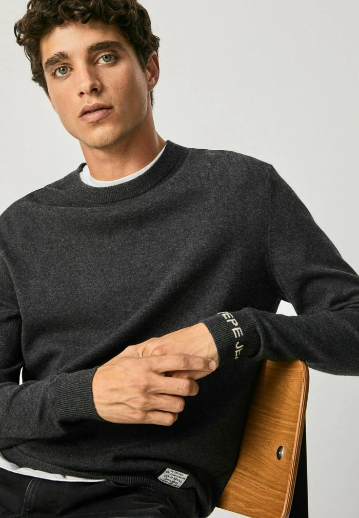Pepe Jeans ANDRE - Pullover - Dark Grey Marl 4 Pepe Jeans ANDRE - Pullover - Dark Grey Marl – Image 4