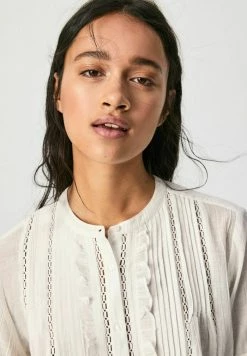 Pepe Jeans DEISSY - Blouse - Blanco Off -Pepe Jeans Soldes Magasin 55d99daf1ee7423d8b6fb768142be105
