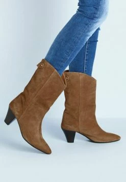 Pepe Jeans TRISH SOFT - Santiags - Tabaco