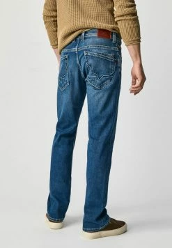 Pepe Jeans NEW JEANIUS - Jean Droit - Denim -Pepe Jeans Soldes Magasin 56b1153127184539a14dbf998c10d16a