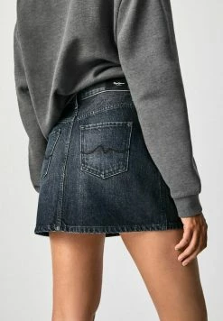 Pepe Jeans RACHEL - Jupe Trapèze - Denim -Pepe Jeans Soldes Magasin 56da60ece34a4e52bcbba434be75e561