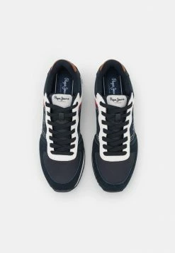 Pepe Jeans TOUR STREET - Baskets Basses - Navy 9 Pepe Jeans TOUR STREET - Baskets Basses - Navy -Pepe Jeans Soldes Magasin 57d9f33f32a448f8838a1fc8c0cabf46