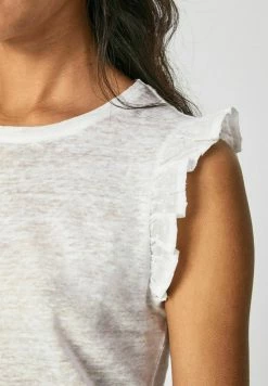 Pepe Jeans DAYSIES - Blouse - Natural -Pepe Jeans Soldes Magasin 57edb0c9af9448baae6cc986b15789f5