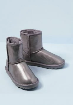 Pepe Jeans METAL - Bottines - Plata -Pepe Jeans Soldes Magasin 57f8b62c62f84bcdbecde13f13256767