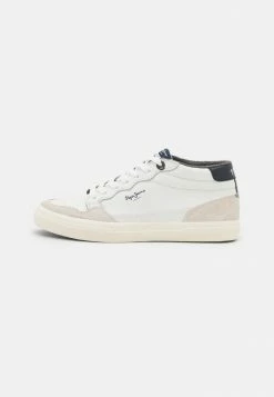 Pepe Jeans KENTON ORIGINAL - Baskets Montantes - White