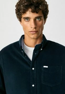 Pepe Jeans FLORIAN - Chemise - Dark Blue -Pepe Jeans Soldes Magasin 591a093f061f4ac9bf1c2fbe8741906c