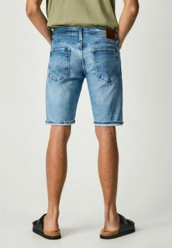 Pepe Jeans STANLEY - Short En Jean - Blue Denim -Pepe Jeans Soldes Magasin 591ec650233a43c88175abd4db50d953