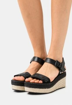 Pepe Jeans WITNEY LOGO - Espadrilles - Black