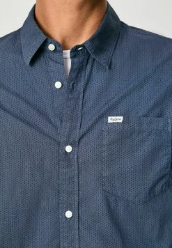 Pepe Jeans PETERS - Chemise - Blue -Pepe Jeans Soldes Magasin 59642a49d5c243ac8b07bf725b6bce86