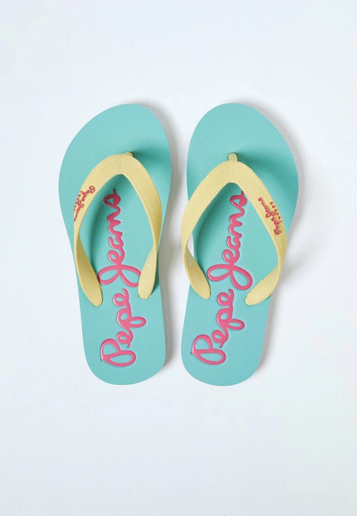 Pepe Jeans BAY BRAND - Tongs - Citron 2 Pepe Jeans BAY BRAND - Tongs - Citron – Image 2