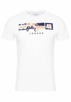Pepe Jeans DEAN - T-shirt Imprimé - Optic White -Pepe Jeans Soldes Magasin 59baad6cb52747d196c6c7e3d74a51e2