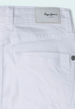 Pepe Jeans Short En Jean - White Denim -Pepe Jeans Soldes Magasin 5a5fdefaae46423790a93cbff1b2fcb4
