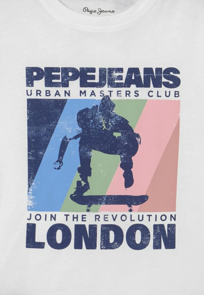 Pepe Jeans CALLEN - T-shirt Imprimé - White 3 Pepe Jeans CALLEN - T-shirt Imprimé - White – Image 3