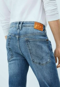 Pepe Jeans Jean Slim - Denim -Pepe Jeans Soldes Magasin 5b01345adf474e4cbc2440be3b68db58