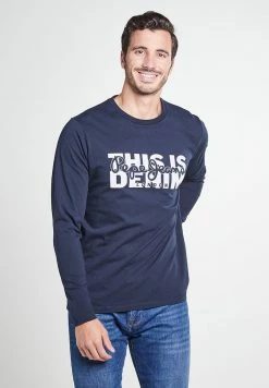 Pepe Jeans ALLAN - T-shirt à Manches Longues - Dunkelblau