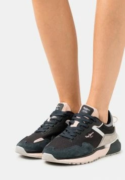 Pepe Jeans SPRING WOMAN - Baskets Basses - Antracite