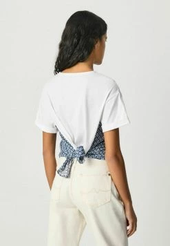 Pepe Jeans BROOKLYN - T-shirt Imprimé - White 6 Pepe Jeans BROOKLYN - T-shirt Imprimé - White -Pepe Jeans Soldes Magasin 5cf75d0a001a4688862aa964ccc731f1