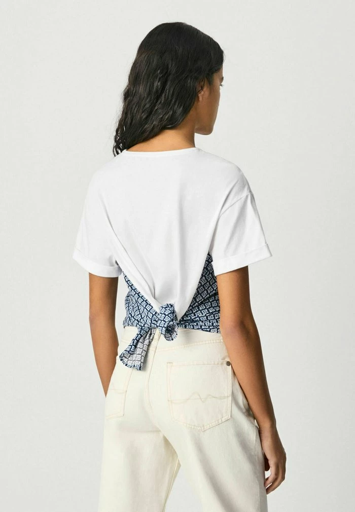 Pepe Jeans BROOKLYN - T-shirt Imprimé - White 3 Pepe Jeans BROOKLYN - T-shirt Imprimé - White – Image 3