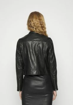 Pepe Jeans FLAWN - Veste En Cuir - Black 8 Pepe Jeans FLAWN - Veste En Cuir - Black -Pepe Jeans Soldes Magasin 5e27ceddab644af2bc623e4a091ef434