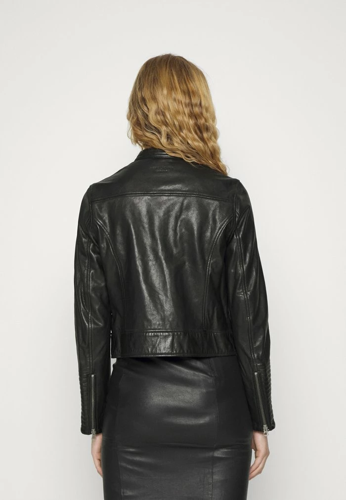 Pepe Jeans FLAWN - Veste En Cuir - Black 3 Pepe Jeans FLAWN - Veste En Cuir - Black – Image 3