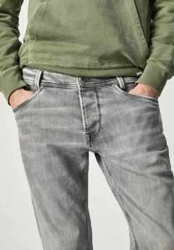 Pepe Jeans SPIKE - Jeans Fuselé - Grey Denim -Pepe Jeans Soldes Magasin 5fba9a4e009345d1b23cf81ae4d9e2ea