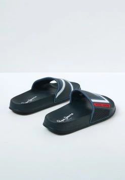 Pepe Jeans FLAG - Sandales De Bain - Azul Marino -Pepe Jeans Soldes Magasin 6142217410f8437fb0d9c9b3817a918f