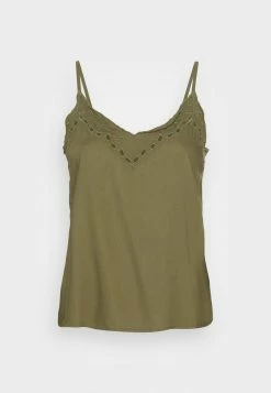 Pepe Jeans MARGA - Débardeur - Vineyard Green -Pepe Jeans Soldes Magasin 61a67456223e4329ab9ab2d0f142f669