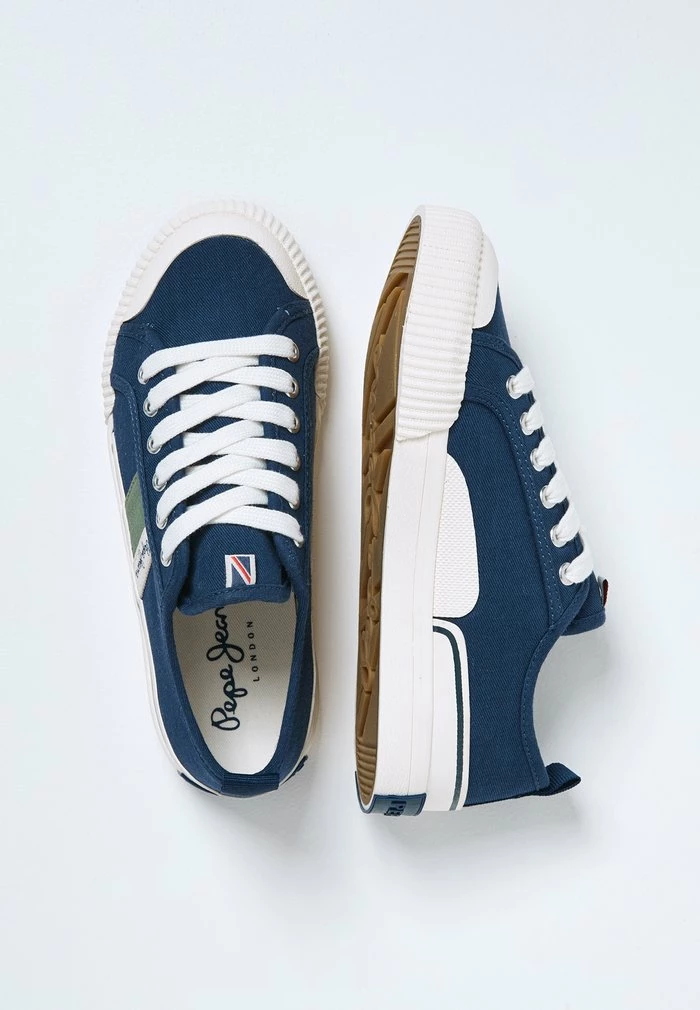 Pepe Jeans OTTIS COMBI - Baskets Basses - Azul Marino 3 Pepe Jeans OTTIS COMBI - Baskets Basses - Azul Marino – Image 3