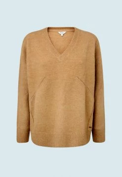 Pepe Jeans CLARA - Pullover - Biscuit -Pepe Jeans Soldes Magasin 61fa80e1ca6140e789396f885797c9d1