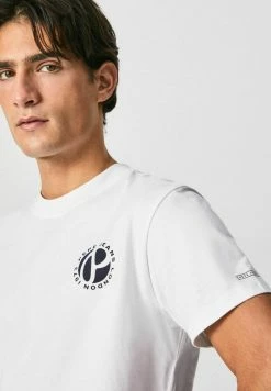 Pepe Jeans ALEJO - T-shirt Imprimé - Blanco -Pepe Jeans Soldes Magasin 62288877df5640e0bcfdeff7a6464eb0