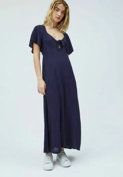 Pepe Jeans TAMARI - Robe Longue - Thames