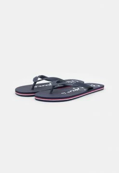 Pepe Jeans BAY BEACH BRAND - Sandales De Bain - Navy -Pepe Jeans Soldes Magasin 62caae361da244f881627fb18375787e