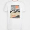 Pepe Jeans WAYNE - T-shirt Imprimé - White