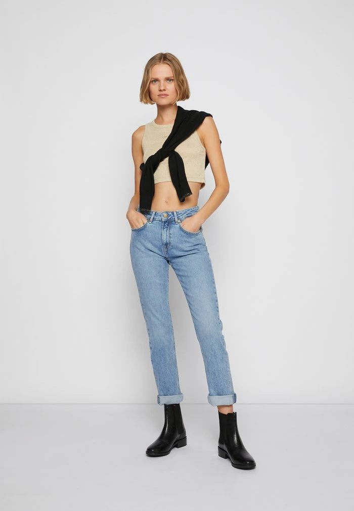 Pepe Jeans MARY FROM US - Jean Droit - Ocean Blue Vintage Wash 4 Pepe Jeans MARY FROM US - Jean Droit - Ocean Blue Vintage Wash – Image 4