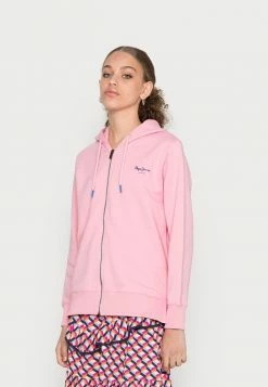Pepe Jeans CALISTA ZIPPER - Sweat à Capuche Zippé - Washed Pink