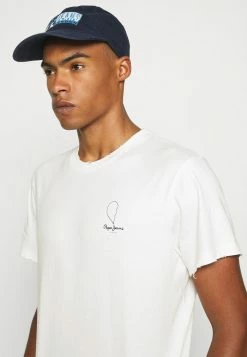 Pepe Jeans NASH - T-shirt Imprimé - White -Pepe Jeans Soldes Magasin 63b8909441c8415eba6d3e0304c6073c