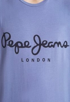 Pepe Jeans ORIGINAL - T-shirt Imprimé - Light Thames -Pepe Jeans Soldes Magasin 63f22153675b4f068af2d23d16a3189a