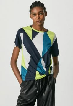 Pepe Jeans ALBIN - T-shirt Imprimé - Light Blue