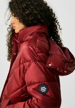 Pepe Jeans CLAUDE - Veste D'hiver - Dark Red -Pepe Jeans Soldes Magasin 655bb958cf2a4ab0a5e58e8b26d82bbc