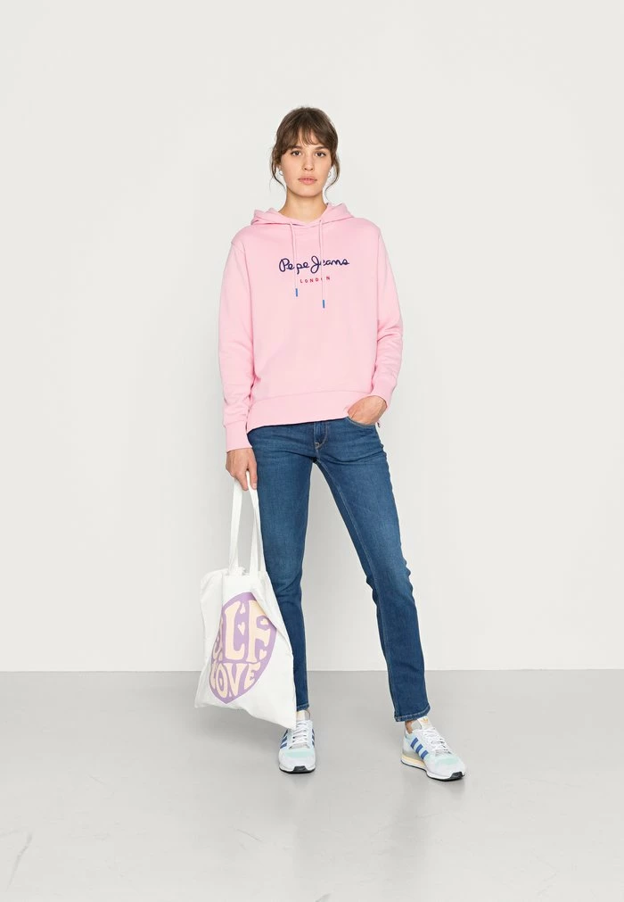 Pepe Jeans CALISTA HOODIE - Sweatshirt - Washed Pink 2 Pepe Jeans CALISTA HOODIE - Sweatshirt - Washed Pink – Image 2