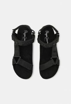 Pepe Jeans OBAN STAR - Sandales - Black -Pepe Jeans Soldes Magasin 6653f7965f5948008bb64907c4f2841c