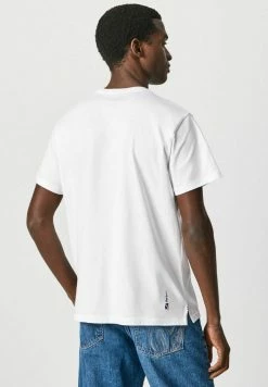 Pepe Jeans ADELARD - T-shirt Imprimé - Blanco -Pepe Jeans Soldes Magasin 6689489b46e5461c804568343ea2cedb
