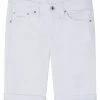 Pepe Jeans Short En Jean - White Denim